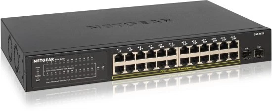 NETGEAR GS324TP-100EUS 24-Port Gigabit PoE Ethernet Smart Managed Network Switch - Image 1 of 1