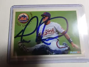 SIGNED AUTOGRAPHED Todd Hundley 1994 Fleer New York Mets Baseball Card #565 - Picture 1 of 1