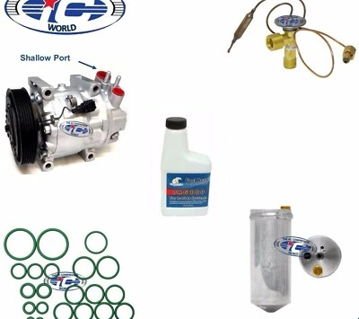 Комплект компрессора кондиционера подходит для Nissan Maxima 1998-1999 V6 3,0 л от оригинального производителя CWV618 67424 - Изображение 1 из 4