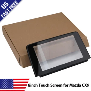 FOR 2016-2019 MAZDA CX-9 REPLACEMENT TOUCH-SCREEN GLASS Digitizer RADIO DISPLAY - Picture 1 of 16