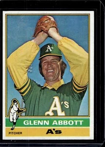 1976 Topps #322 Glenn Abbott NM or Better Condition - Picture 1 of 2