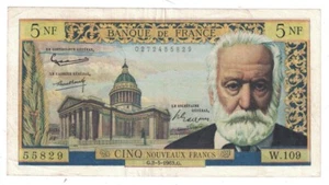 France - 2.5.1963 5 Nouveaux Francs Banknote (P-141a) - Picture 1 of 2