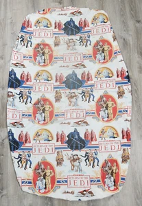 Vintage Star Wars Fitted Sheet VI Return of the Jedi 1983 Bibb Twin Vader B - Picture 1 of 15