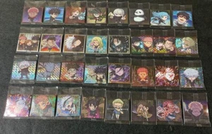 Jujutsu Kaisen Seal Wafer vol.3 adesivi set completo tutti i 32 tipi BANDAI Giappone - Foto 1 di 6
