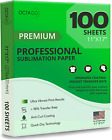 Octago Premium Sublimation Paper (11X17 Inches) Dye Sublimation Heat Transfer Pa