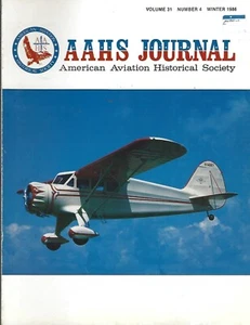 AAHS Vol 31 # 4 (Winter 1986) American Aviation Historical Society Journal - Picture 1 of 1