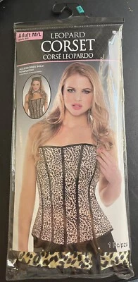 Corsé Leopardo Adulto M/L Foto 1 de 2