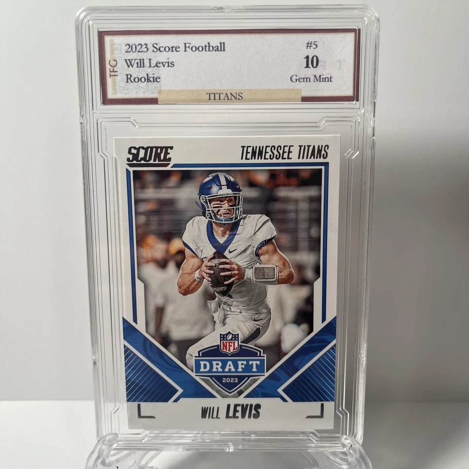 2023 Score Football Will Levis RC #5 GEM MINT 10 - Image 1 of 2