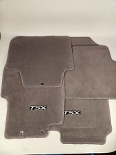 OEM Acura TSX Floor Mats Grey Carpet Set 4 2004-08