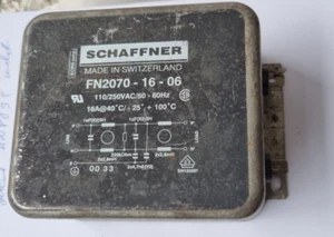 SCHAFFNER FN2070-16-06 power line filter - Bild 1 von 1