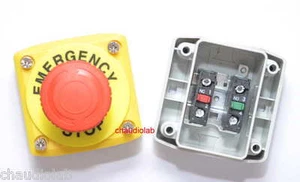 10 units Schneider E-Stop Pushbutton Waterproof Control Station NO+NC - Picture 1 of 8