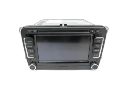 Navigationssystem Navi mit CODE für VW Passat 3C B7 10-15 1T0035680R - Bild 1 von 4