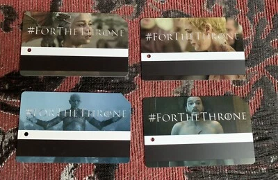 JUEGO COMPLETO DE TARJETAS DE METRO DE LA CIUDAD DE NUEVA YORK JUEGO DE TRONOS COMO NUEVO 2020 Foto 1 de 4