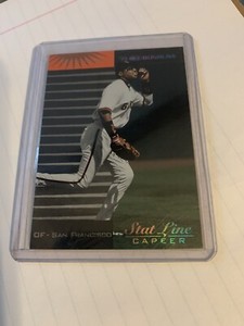 2001 Donruss Retro Stat Line Career Barry Bonds /290