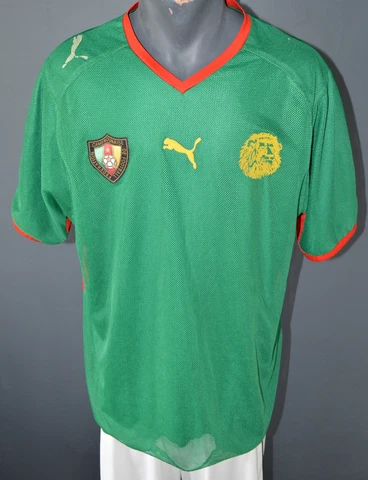 Cameroon Jersey 2008 National Team Football Mens Puma Shirt Size XL Cover
