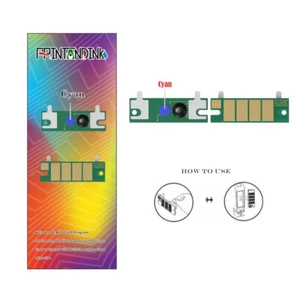 Chip de cartucho de tinta de impresora cian compatible con Virtuoso Sawgrass SG500 SG1000 - Imagen 1 de 3