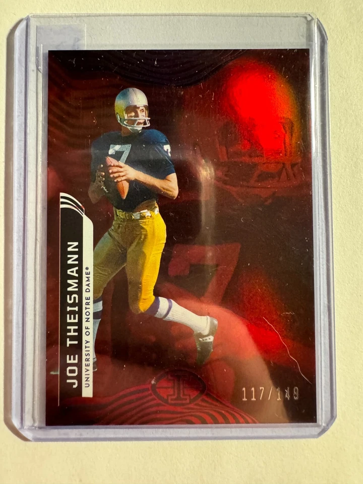 K175,297- 2023 Panini Chronicles Draft Picks Illusions Red #22 Joe Theismann/149 - Image 1 of 1