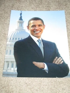 President BARACK OBAMA Official Portrait 8x10 Print Poster Photo 1 - Picture 1 of 1