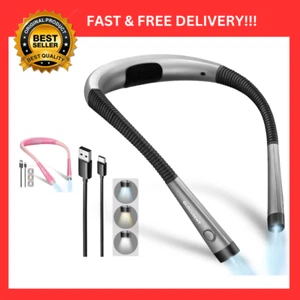 Glocusent LED Neck Light Book for Reading in Bed 30% OFF Free Shipping. - Picture 1 of 18