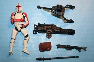 STAR WARS 2002 AOTC COMPLETO SUELTO CLONTROOPER CAÑÓN FIGURA ARMA HASBRO - Imagen 1 de 8