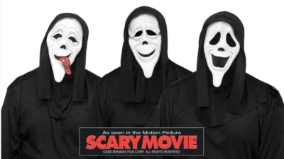 WICKED Scream Maske Scary Film Erwachsene Halloween Kostüm Fun World