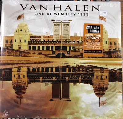 Van Halen - Live Wembley 1995 Vinyl New LP RSD Black Friday 2025 Orange Record - Image 1 of 2