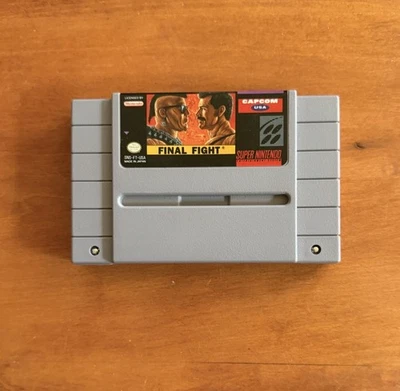 Final Fight (Super Nintendo SNES) Excellent Cartridge Only - Tested & Ships Fast - Image 1 of 4