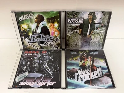 4X MAX B DIPSET BYRDGANG OFFICIAL MIXTAPE PROMO MIX CDS WAVIE CROCKET - Image 1 of 2