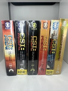 CSI Miami DVD Lot Seasons 1,2,3,4,5,8 Most are still new sealed - Picture 1 of 16