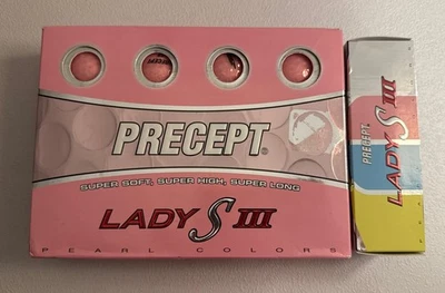 Pelotas de golf Precept Lady S III color perla rosa - marca Coca-Cola 15 pelotas (5-paquetes E) Foto 1 de 4