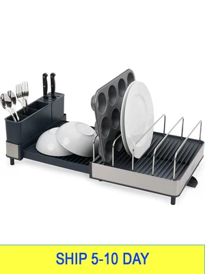 Joseph Joseph Extend Max Estante de Secado de Platos Expansibles de Acero, Alta Capacidad para Lar Foto 1 de 3