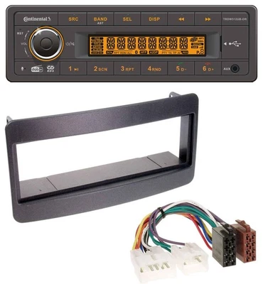 Continental Bluetooth MP3 USB DAB Autoradio für Toyota Celica, MR2 - schwarz - Bild 1 von 4