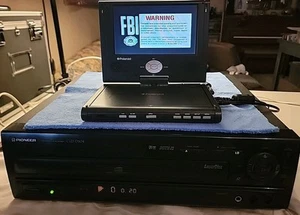 Pioneer CLD-D504 LaserDisc CD Combo Player 2 Side Remote And Test Mode Mod - Picture 1 of 11