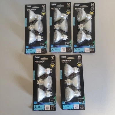 Feit Electric LED Light Bulb 50-W Dimmable 450 Lumens Daylight ( Set Of 5 Packs) - Image 1 of 4