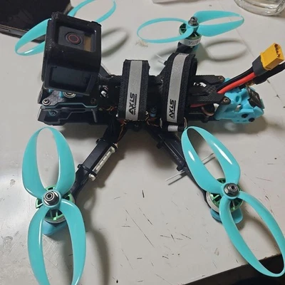 5-inch Handmade Drone 6s Velox Motor Fpv Racing Quadcopter Custom Micro Drone - Image 1 of 4