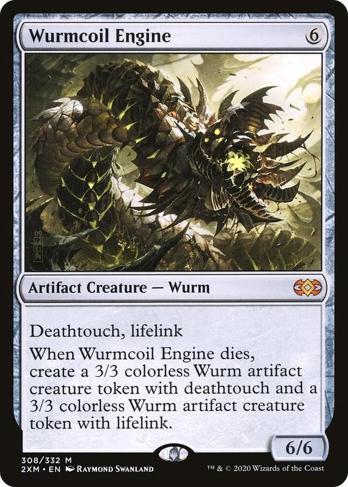 1x FOIL Wurmcoil Engine NM/M Double Masters ENGLISH 308/332 - Image 1 of 1