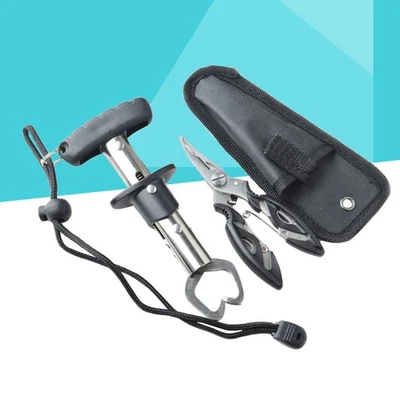 1Satz Fisch Greifer mit Feder Mechanismus und Skala für Angeln im Süßwasser - Bild 1 von 4