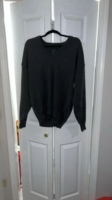 Suéter Pullover Vintage Tundra Canadá Lana Merino Cuello en V Suéter Talla Grande Foto 1 de 4