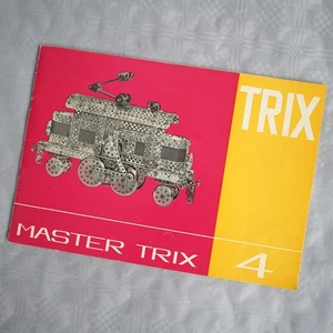 Master Trix 4 caja de construcción metálica Western Germany - instrucciones de 1.73 instrucciones de construcción - Imagen 1 de 2