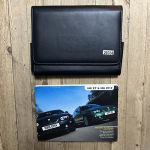 2001-2005 MG ZT MGZT MGZT-T OWNERS HANDBOOK MANUAL & WALLET 2004 REF20338 - Picture 1 of 24