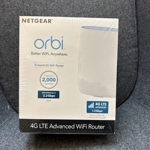MINT VERIZON/TMOBILE NETGEAR ORBI LBR20 4G LTE MESH TRI-BAND WIFI ROUTER - Picture 1 of 6