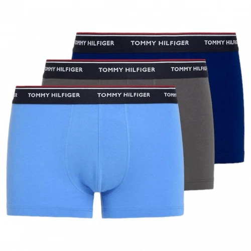 Tommy Hilfiger 3-Pack органический хлопок сундуки - темно-синий / серый / синий - Изображение 1 из 1
