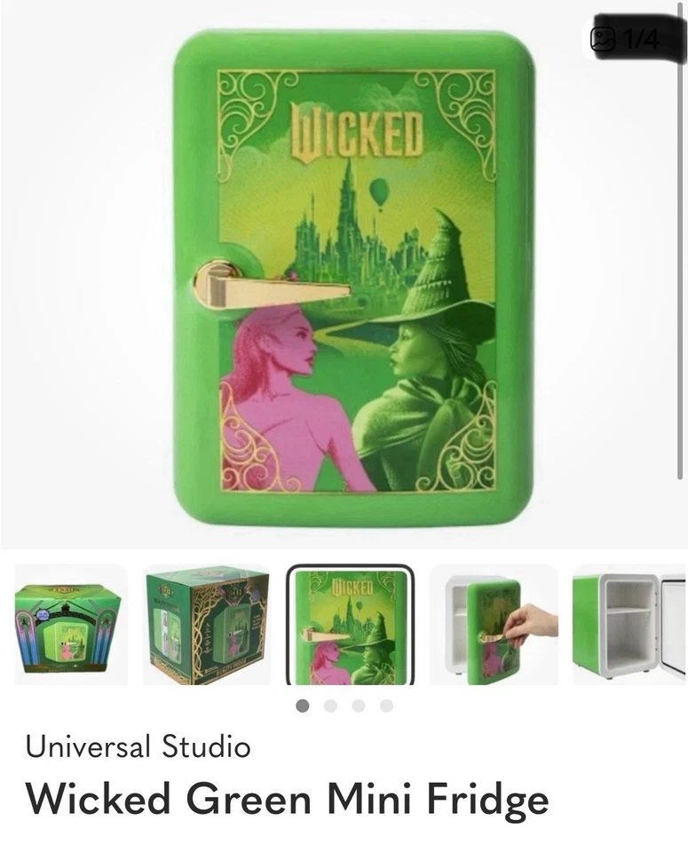 Wicked Mini Beauty Nevera - Enfriador Portátil para el Cuidado de la Piel 4L - Edición Limitada NUEVO Foto 1 de 1