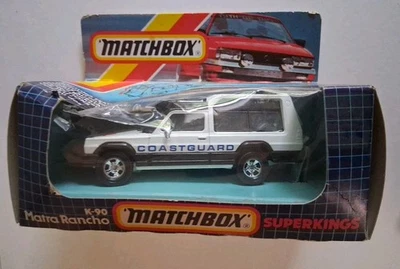 Matchbox 1985 SuperKings K-90 Mantra Rancho Coast Gaurd Vehicle In Damaged Box - Image 1 of 4