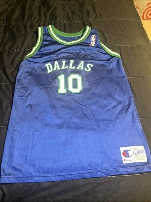 Sam Cassell Champion Dallas Mavericks Jersey Youth | XL - Image 1 of 4