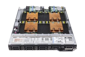 Dell PowerEdge FC830 8x2.5" 4xE5-4669v3 32GB 2x960GB SSD H730 - Picture 1 of 4