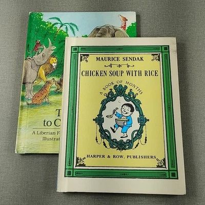 Maurice Sendak Chicken Soup with Rice & Two Ways To Count To Ten 2 Book Lot — 第 1/4 张图片
