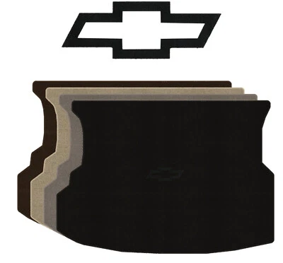 Alfombrilla de carga Lloyd Loop para '87-88 R20 Suburban con contorno negro Chevy pajarita Foto 1 de 4