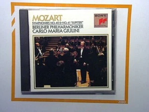 Carlo Maria Giulini Berliner Phil Symphonies No. 40 & No. 41 "Jupiter" Cd Mint - Picture 1 of 2
