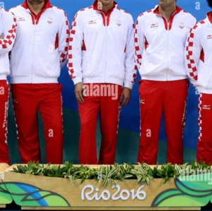 Sehr seltene Kroatien Olympia Team Jacke 2016 Rio Olympia EUR XL, Kroatischer Sport - Bild 1 von 9